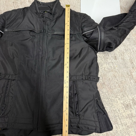 Scorpion Exo Skeletal Safety Moto Biker Jacket With Zip Out Kwikwick Liner - Picture 9 of 11